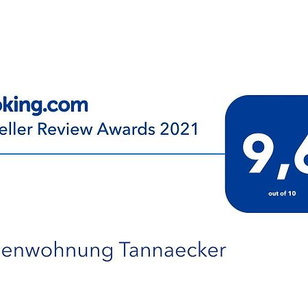 Ferienwohnung Tannaecker Freigericht エクステリア 写真